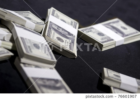 American Dollars Cash Money. One Hundred Dollar Banknotes. Stack of one hundred dollar bills .shallow focus effect. American Dollars Cash Money. One Hundred Dollar Banknotes. Stack of one hundred dollar bills .shallow focus effect. 76601907