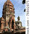 Thai World Heritage Ayutthaya Ruins 76602875