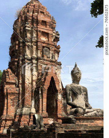 Thai World Heritage Ayutthaya Ruins 76602875