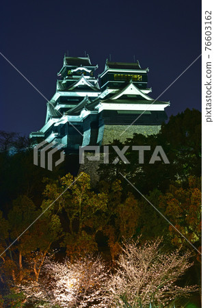 熊本縣熊本市熊本城燈飾 熊本縣熊本市熊本城燈飾 76603162