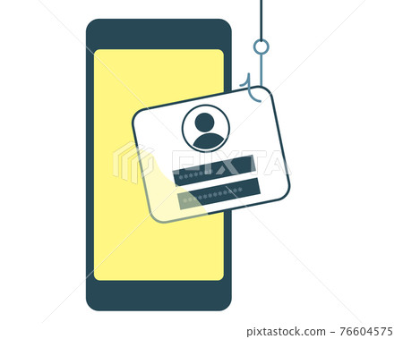 Phishing smartphone Phishing smartphone 76604575