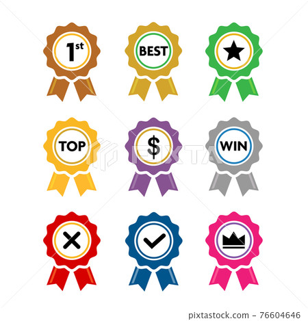 icon, label, logo - Stock Illustration [76604646] - PIXTA