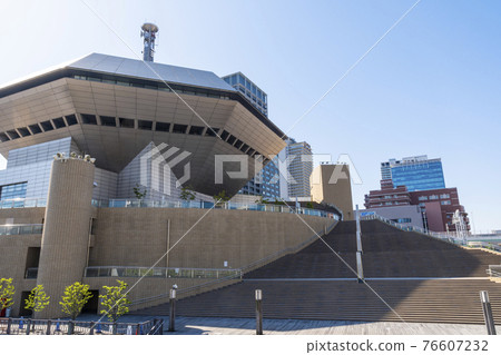 大阪南無人難波艙口湊町河廣場清晨 76607232