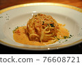 Rich crab cream pasta Rich crab cream pasta 76608721