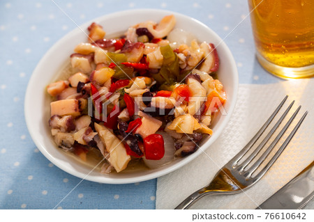 Seafood salad Salpicon de marisco 76610642