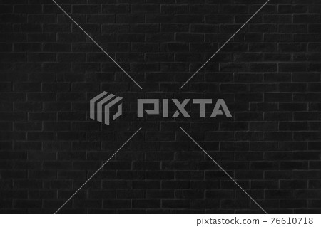 Black brick texture details background. House, shop, cafe and office design backdrop. Paint brickwork wall and copy space. Black brick texture details background. House, shop, cafe and office design backdrop. Paint brickwork wall and copy space. 76610718