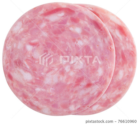 Traditional catalan sliced sausage with parsley 76610960