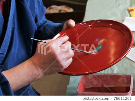 Laquer ware town Kuroe Makie, Kainan City, Wakayama Prefecture 76611261