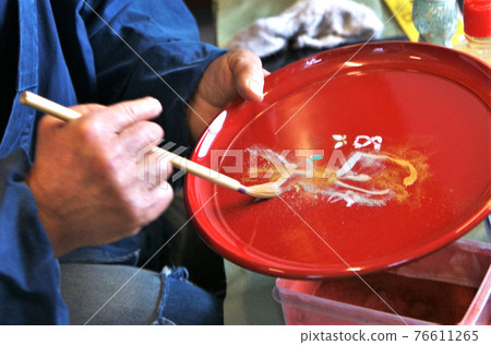 Laquer ware town Kuroe Makie, Kainan City, Wakayama Prefecture Laquer ware town Kuroe Makie, Kainan City, Wakayama Prefecture 76611265
