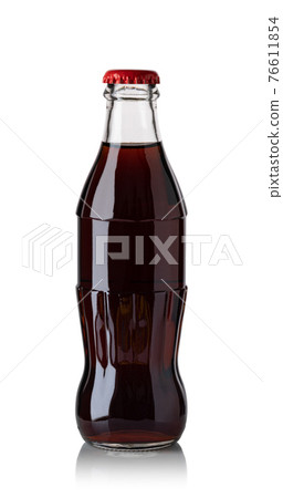 Brown soda water bottle 76611854