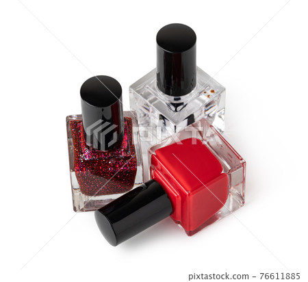 nail polish isolated on white nail polish isolated on white 76611885