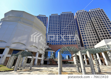 Tokyo Tennozu Isle Cityscape Sea Fort Square 76613410