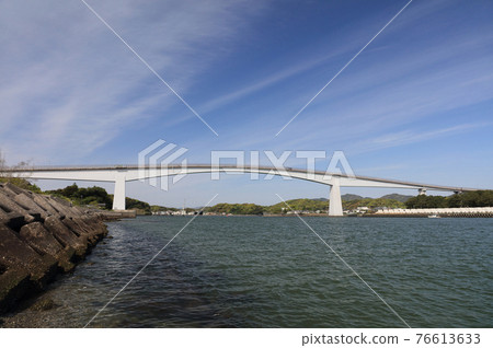 浦戶大橋(從大海一側眺望浦戶灣) 浦戶大橋(從大海一側眺望浦戶灣) 76613633