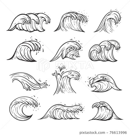 森林、山脈、河流、湖泊、樹木、自然、波浪、海洋、簡單、復古、綠色、綠色、可持續發展目標、篝火 76613996