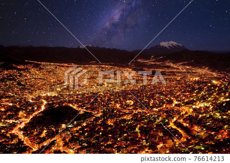 拉帕斯夜景和星空 76614213