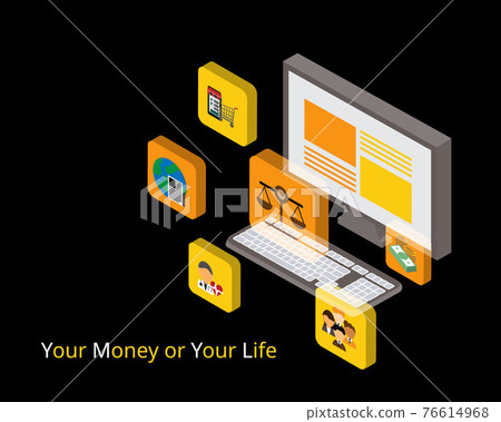 YMYL (Your Money or Your Life) for SEO in content marketing guideline vector 76614968