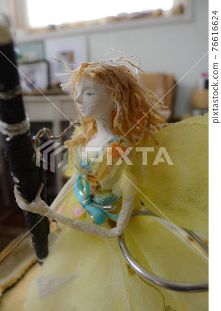 Fairies playing musical instruments 76616624