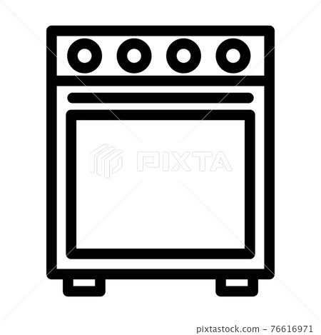 燃氣烤箱圖標 76616971