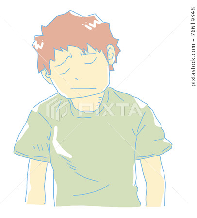 Meditation failure - Stock Illustration [76619348] - PIXTA