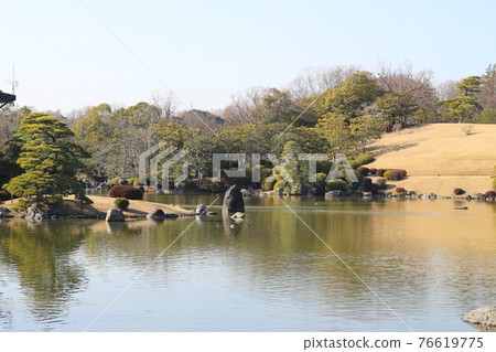 Expo'70 Commemorative Park Scenery in the park Spring [Osaka Prefecture] 76619775