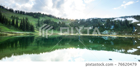 Summer lake 76620479