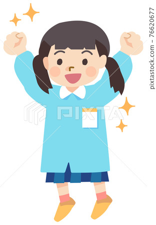 欣喜若狂的幼兒園女孩 欣喜若狂的幼兒園女孩 76620677
