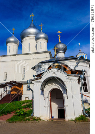 Nikitsky Monastery in Pereslavl-Zalessky, Russia. Golden ring of Russia 76621975