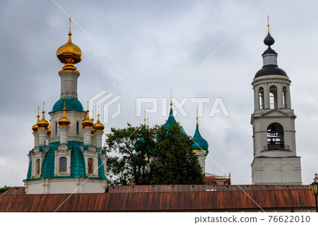 Vvedensky Tolga convent in Yaroslavl, Russia. Golden ring of Russia 76622010