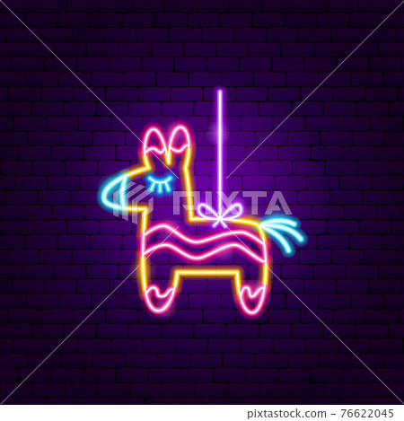Pinata Neon Sign Pinata Neon Sign 76622045
