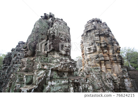 smiling siem reap, cambodia Angkor Wat temple bayon face smiling siem reap, cambodia Angkor Wat temple bayon face 76624215
