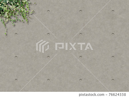 Concrete background material leaves Concrete background material leaves 76624338
