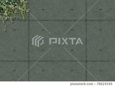 Concrete background material leaves Concrete background material leaves 76624340