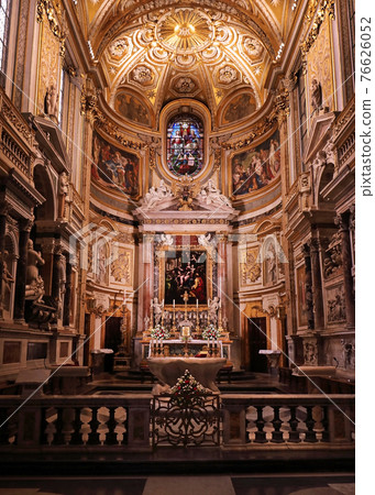 Decoration of the Church of Santa Maria del Anima, Rome 76626052