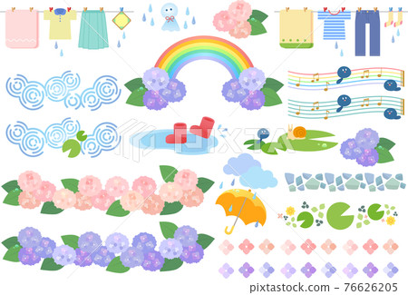 雨季裝飾線材及單點圖集 雨季裝飾線材及單點圖集 76626205