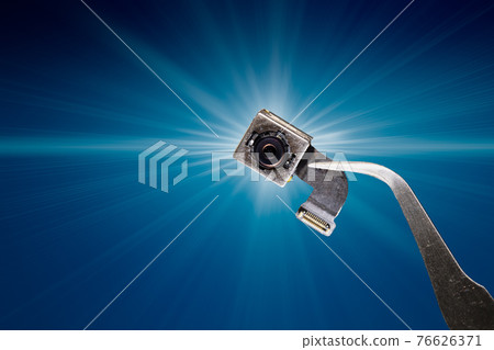 Mobile phone front camera, Hidden cam spare part advance technology device for replace. 76626371