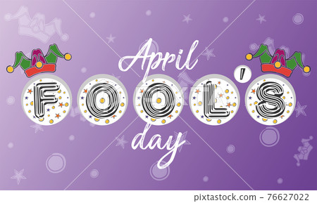 April fool day banner April fool day banner 76627022