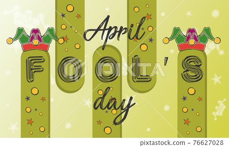 April fool day banner April fool day banner 76627028
