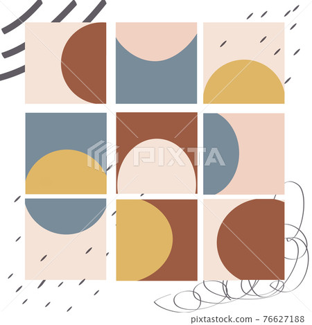 Bright abstract doodle background Bright abstract doodle background 76627188