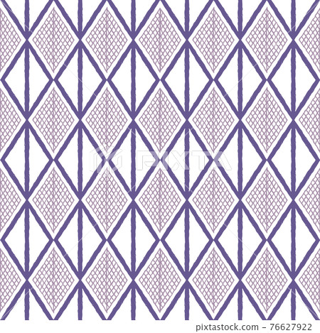 Seamless pattern with geometric elements in tribal style. Prehistoric drawings. Outline. Seamless pattern with geometric elements in tribal style. Prehistoric drawings. Outline. 76627922