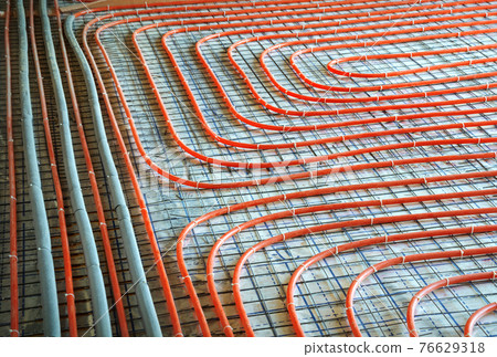 Warm floor. The laying process Warm floor. The laying process 76629318