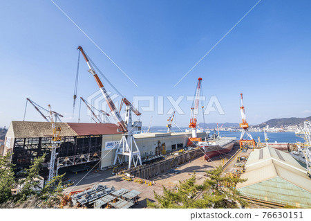 廣島縣吳市：從山上眺望歷史的吳市 76630151