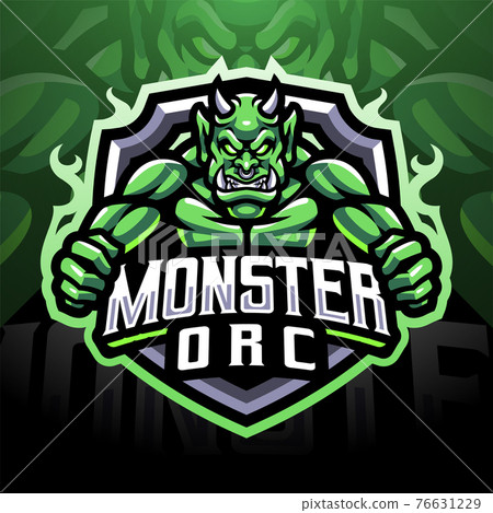 Spooky Cool Gaming Monster Logo For Sale - Lobotz LTD