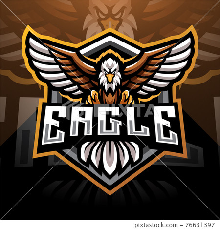 Eagle gaming logo , team gamer eagle logo esport, eagle character creative  logo mascot 5948501 Vector Art at Vecteezy