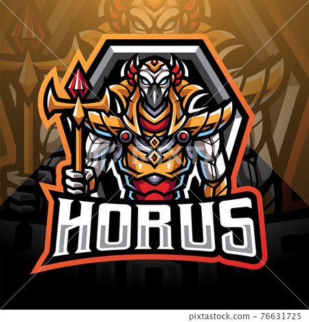 Horus esport mascot logo design Horus esport mascot logo design 76631725