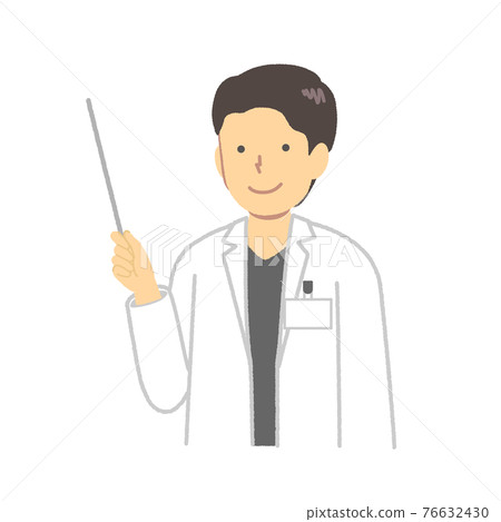 男醫生：拿著指針 76632430