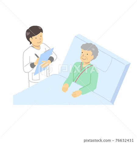 檢查病人的護士 76632431