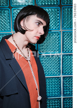Transgender in female clothing and accessories 76634083