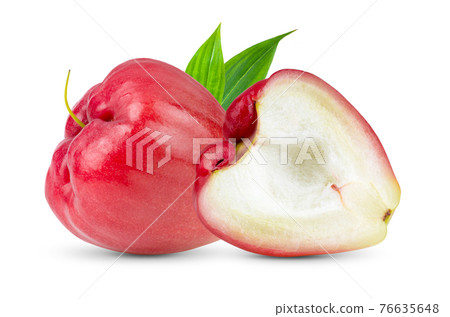 rose apple isolated on white rose apple isolated on white 76635648