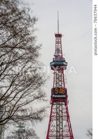 Sapporo TV Tower Urban Landscape Olympic Marathon 76637944