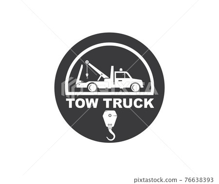tow truck vector icon logo design 76638393